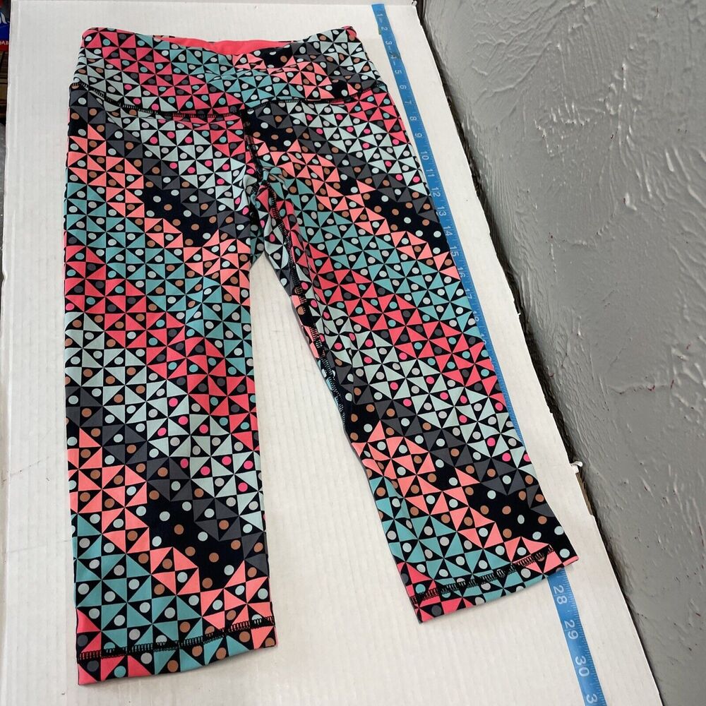 Victoria's Secret Sport Leggings Capri Crop Geometric‎ Women Size XS